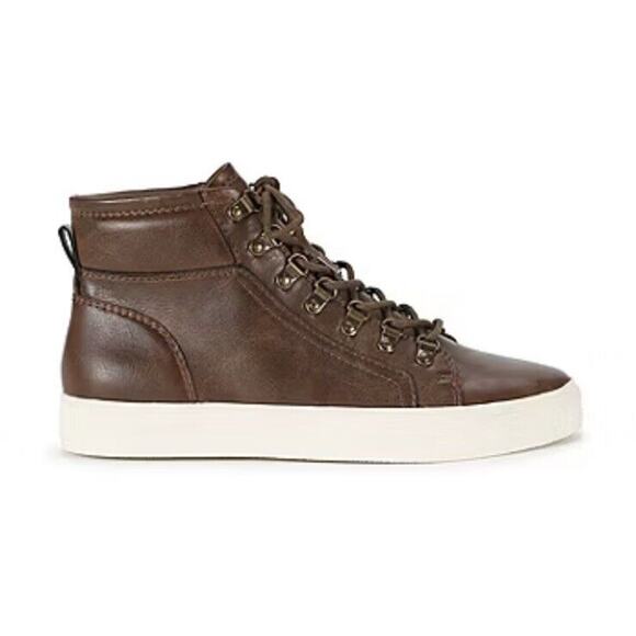 Frye and Co. Mens Eian Flat Heel Lace Up Boots SZ 12 Dark Brown - Picture 4 of 8